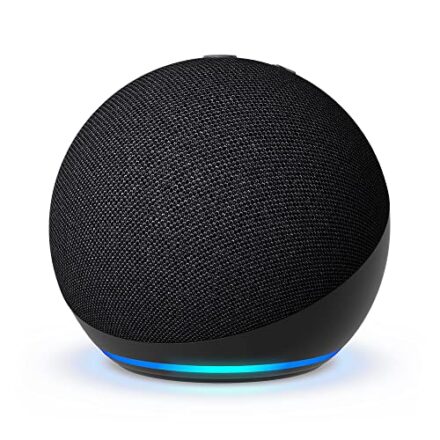 Echo Dot (5. Gen., 2022) | Smarter WLAN- und Bluetooth-Lautsprecher mit Alexa und gigantischem, sattem Klang | Anthrazit  