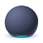 Echo Dot (5. Gen., 2022) | Smarter WLAN- und Bluetooth-Lautsprecher mit Alexa und gigantischem, sattem Klang | Tiefseeblau  